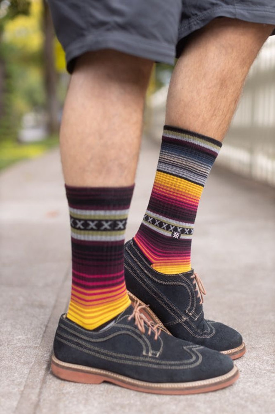 Socks Stance Midcalves | Curren Striped Crew