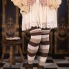 Plus Size DreaM Stockings Plus Size Thigh Highs | S'Mores Stripes Thigh High