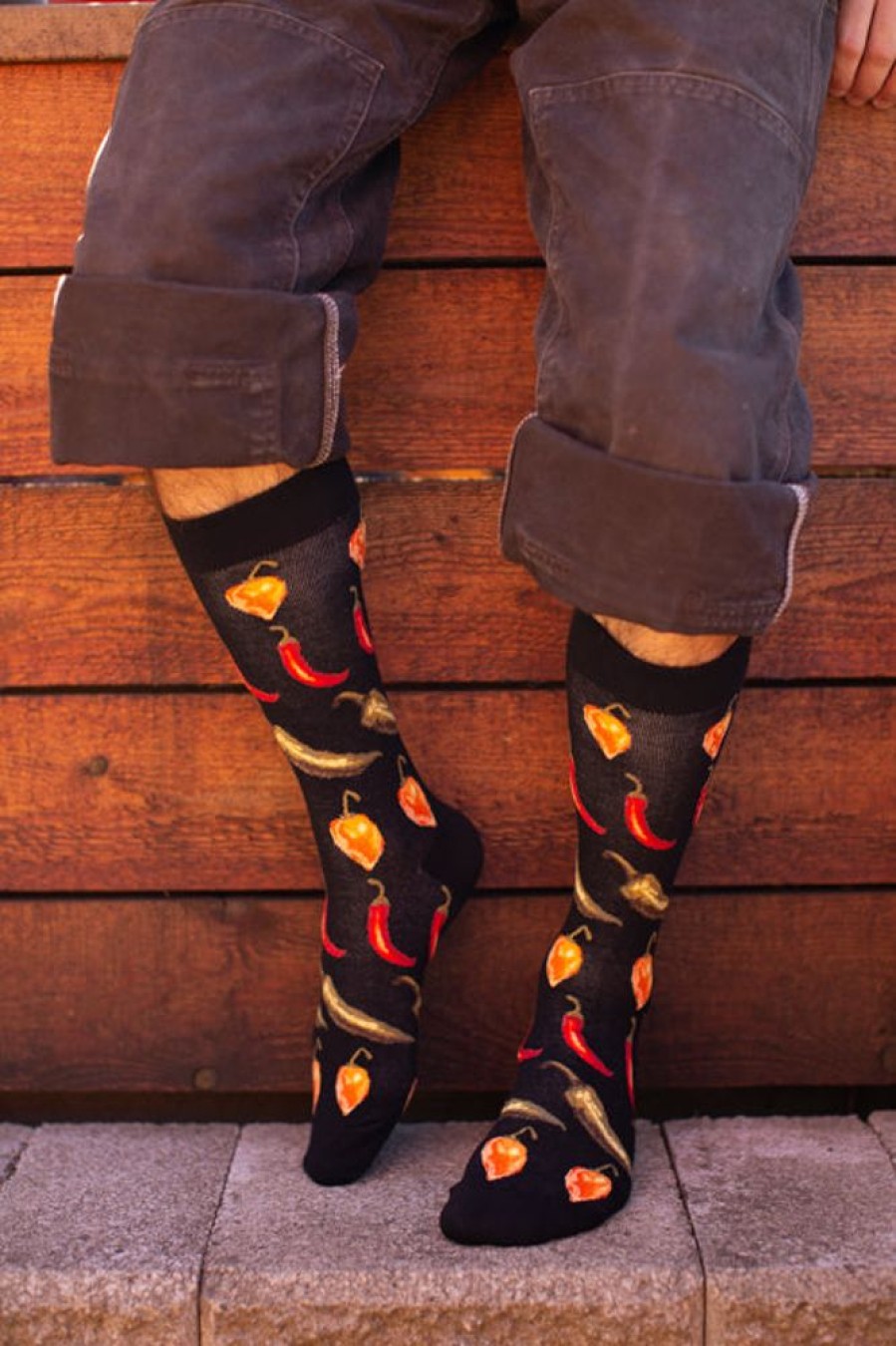 Socks Mod Sock Midcalves | Hot Chili Peppers Crew