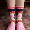 Socks Sock It To Me Crew Socks | Magic Mushrooms Slipper Socks