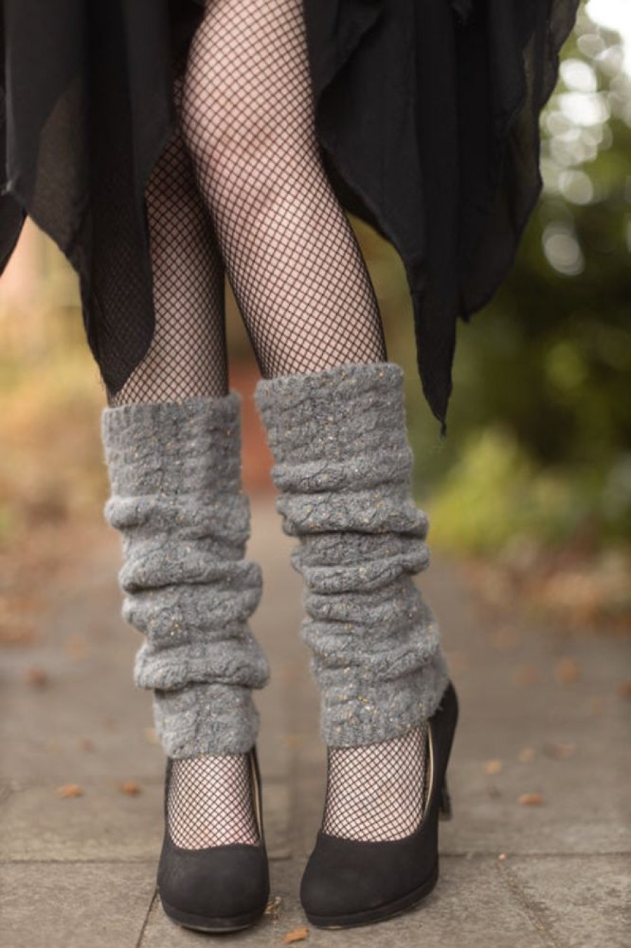 Accessories Lemon Leg Warmers | Tweed Leg Warmers