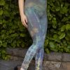 Tights & Leggings M. Rena Sheer To Waist Tights | High Waisted Psychadelic Tie Dye Sublimation Leggings