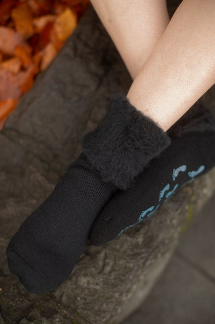 Socks Outer Gear | New Zealand Bed Socks With Foot Treads