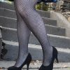 Tights & Leggings Leg Avenue Sheer To Waist Tights | Glitter Fishnet Tights