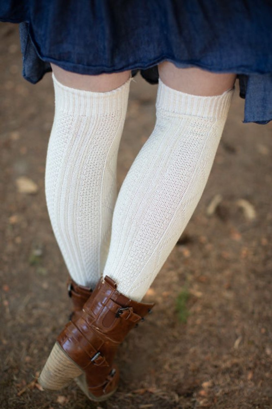 Socks DreaM Stockings Kilt Socks | Diamond Rib Knee Socks