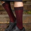 Socks DreaM Stockings Midcalves | B Chevron Crew Socks