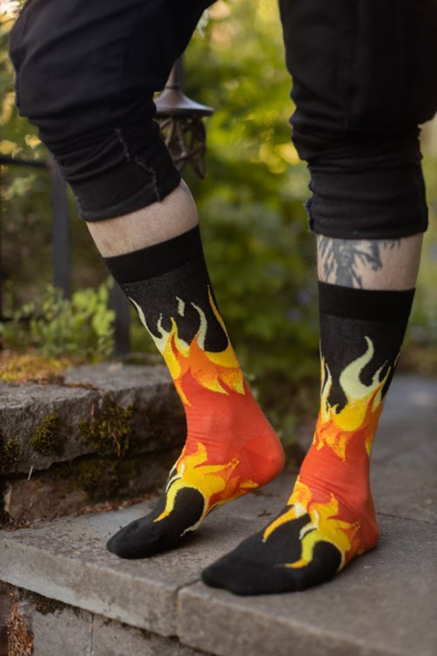 Socks K Bell Midcalves | Fiery Crew