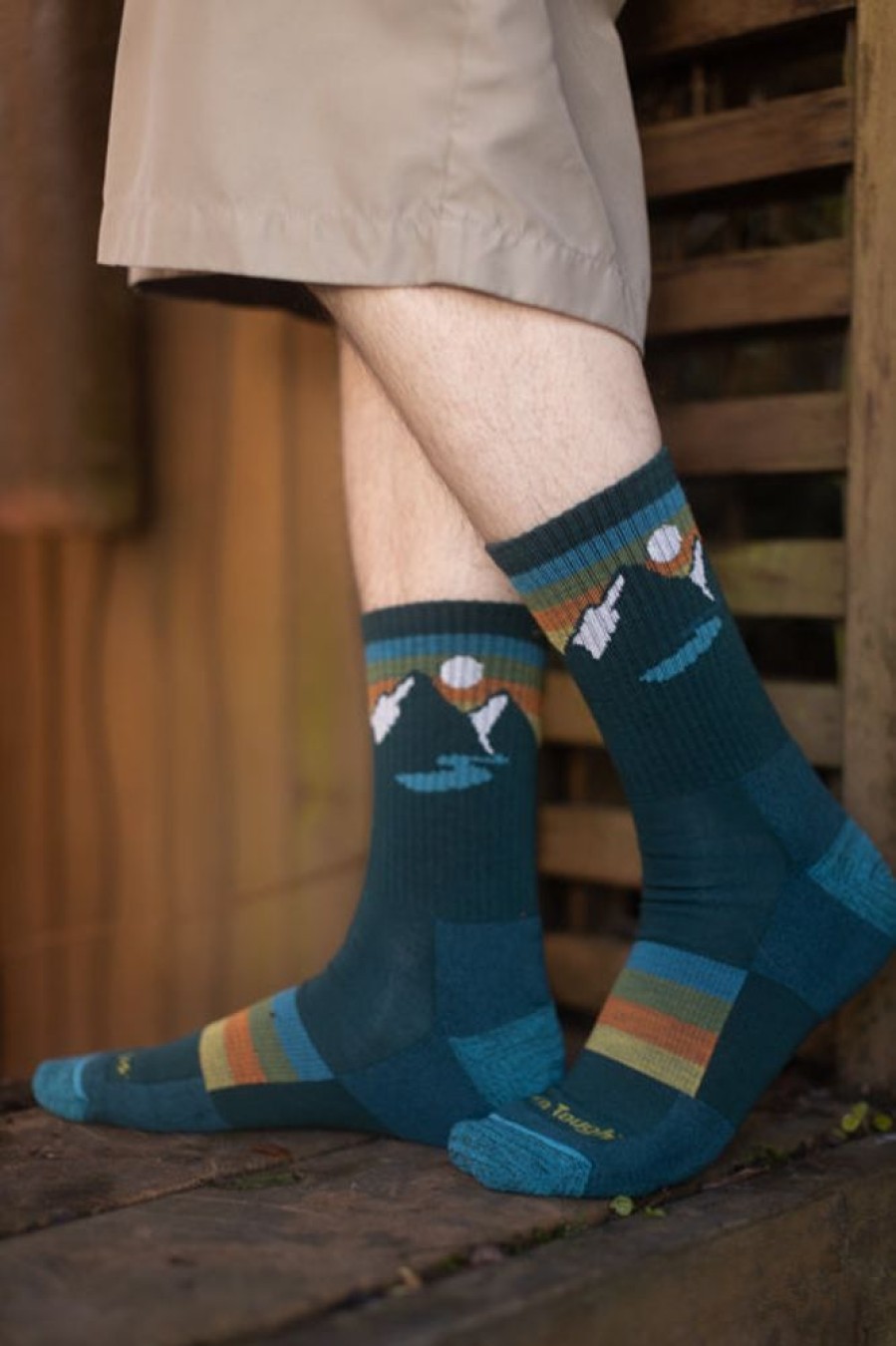 Socks Darn Tough Crew Socks | Sunset Ridge Micro Crew