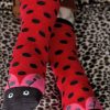 Socks Foot Traffic Crew Socks | Ladybug Slipper Socks