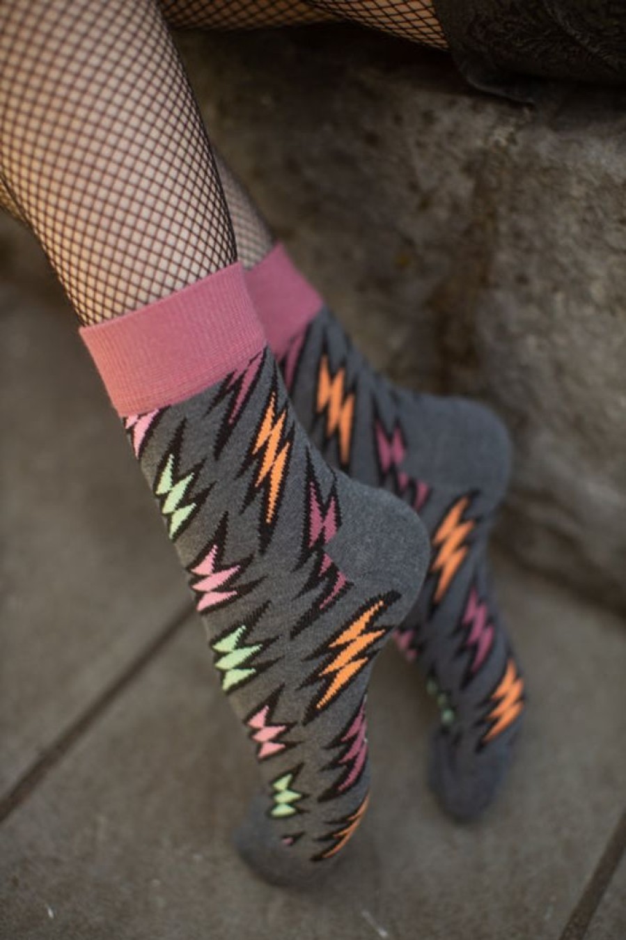 Socks Happy Socks Crew Socks | Flash Half Crew