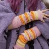 Accessories DreaM Stockings Arm Warmers | Sherbet Stripes Warmers