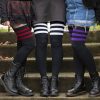 Plus Size Dreamer Socks Plus Size Thigh Highs | Americana Gothic Thigh High Socks