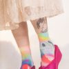 Socks Happy Socks Anklets | Mia Printed Ankle Sock