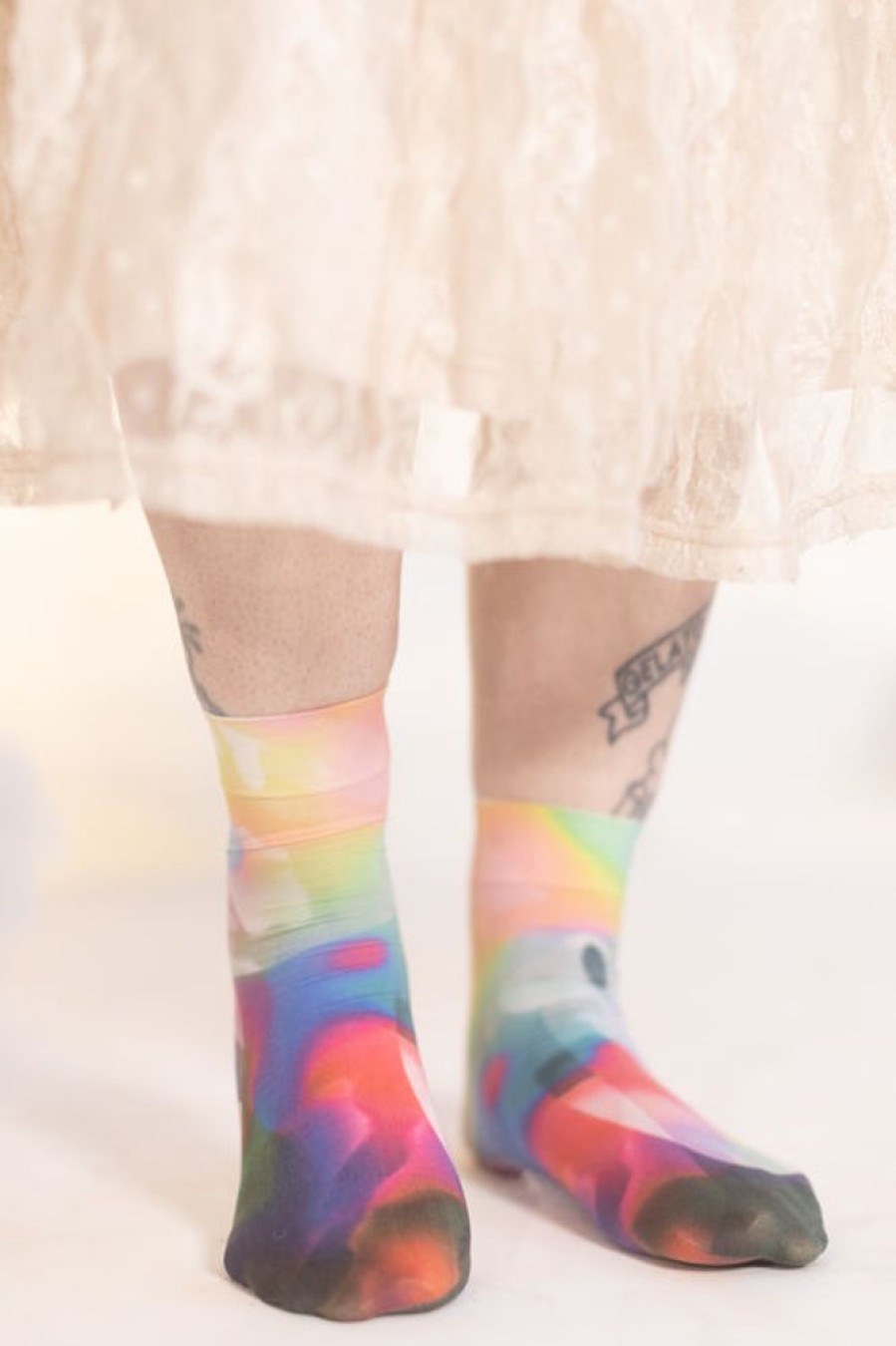 Socks Happy Socks Anklets | Mia Printed Ankle Sock