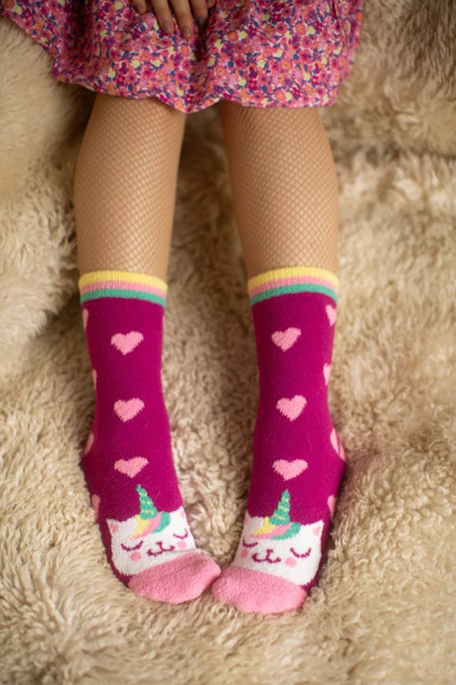 Socks Sock It To Me Crew Socks | Mewnicorn Slipper Socks