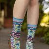 Socks Ozone Crew Socks | Kilim Pattern Crew