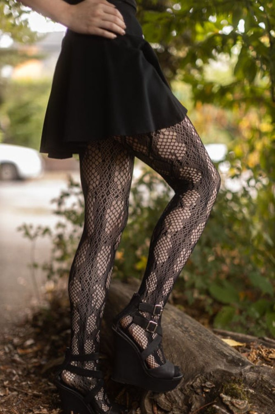 Plus Size Leg Avenue Plus Size Tights | Python Net Tights