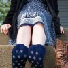 Socks Outer Gear Midcalves | New Zealand Bed Socks With Star Treads