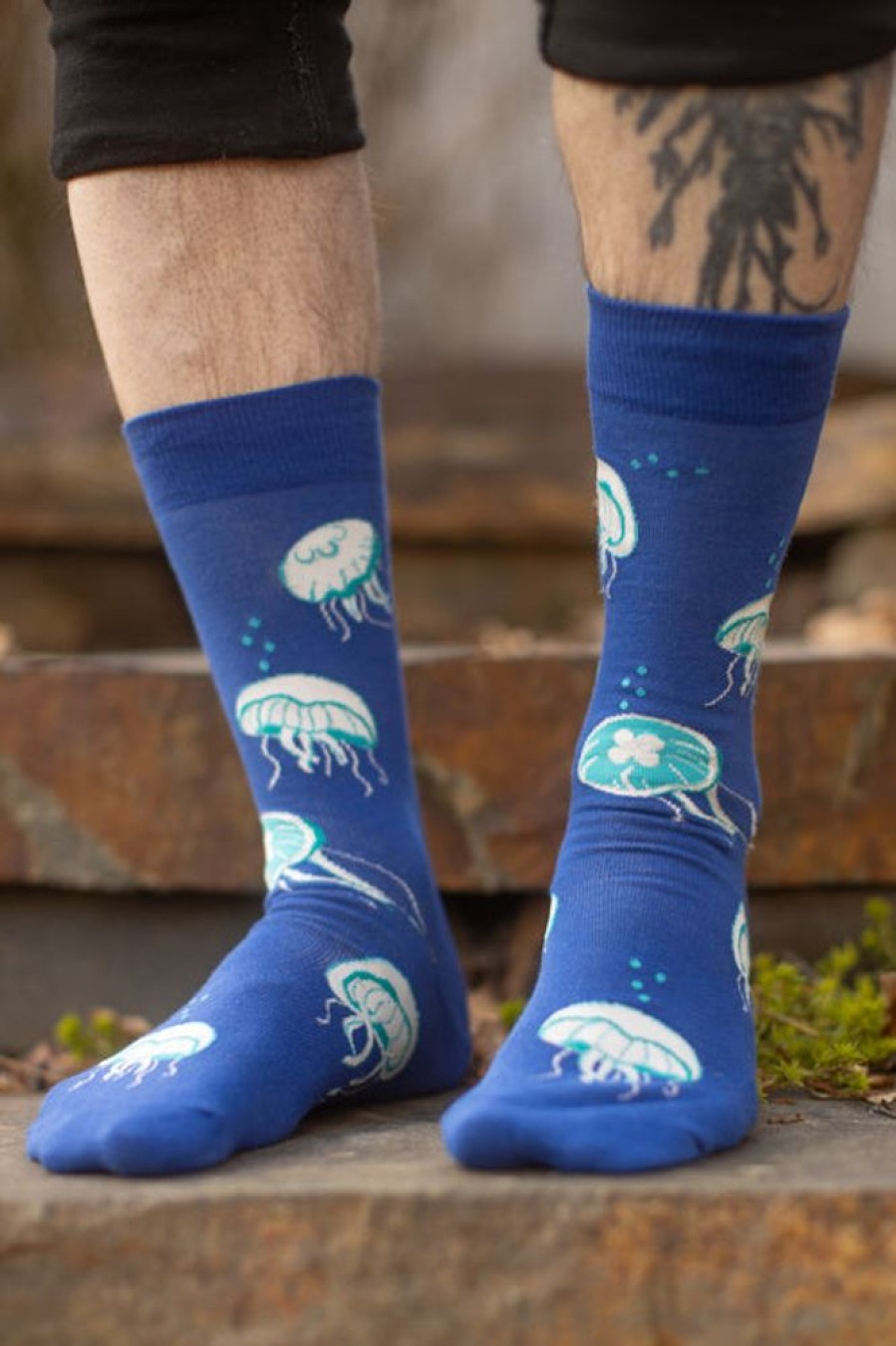 Socks Sock It To Me Midcalves | Nice To Sea You Glow In The Dark Crew