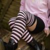 Socks DreaM Stockings Thigh Highs | M Stripes Thigh High Socks