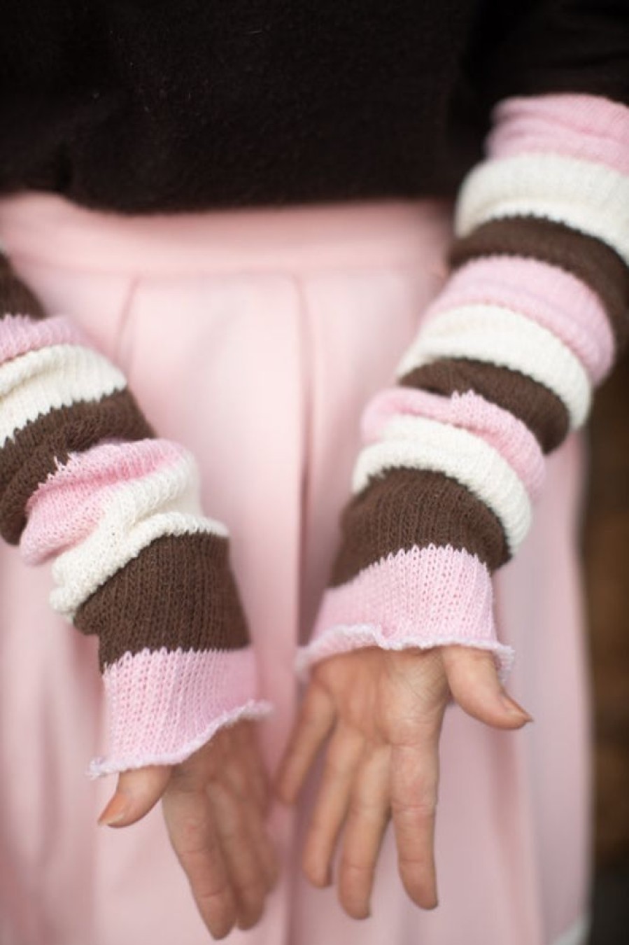 Accessories DreaM Stockings Arm Warmers | Neapolitan Stripes Warmers