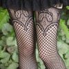 Plus Size Leg Avenue Plus Size Stockings | Duchess Lace Top Stockings With Attached Garter Belt