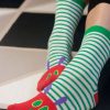 Socks Out Of Print Crew Socks | The Very Hungry Caterpillar Crew