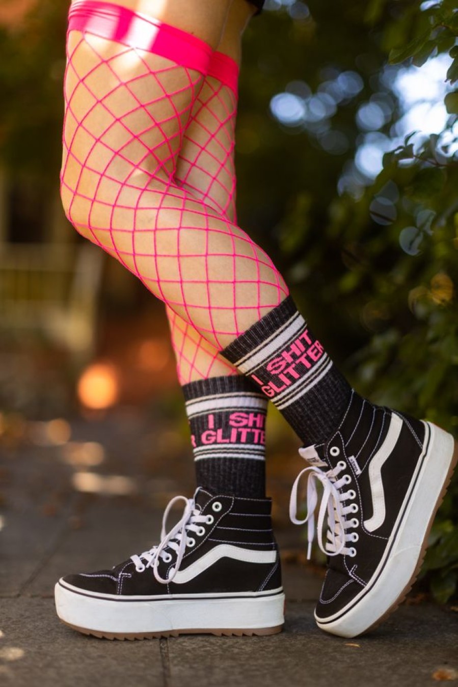 Socks Gumball Poodle Crew Socks | I Shit Glitter Crew