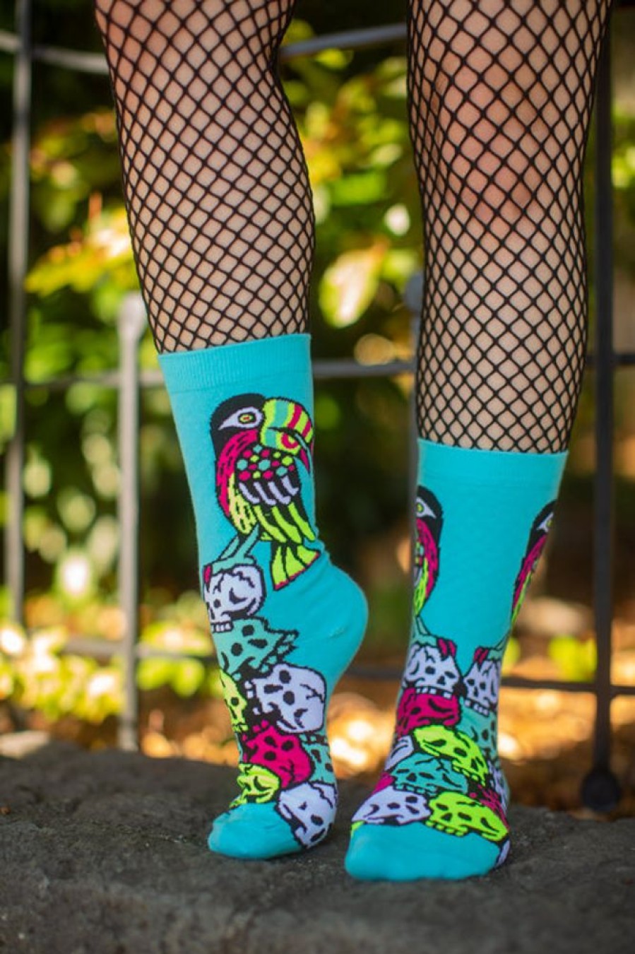 Socks Gumball Poodle Crew Socks | Thomas Fernandez Toucan Of Death Crew