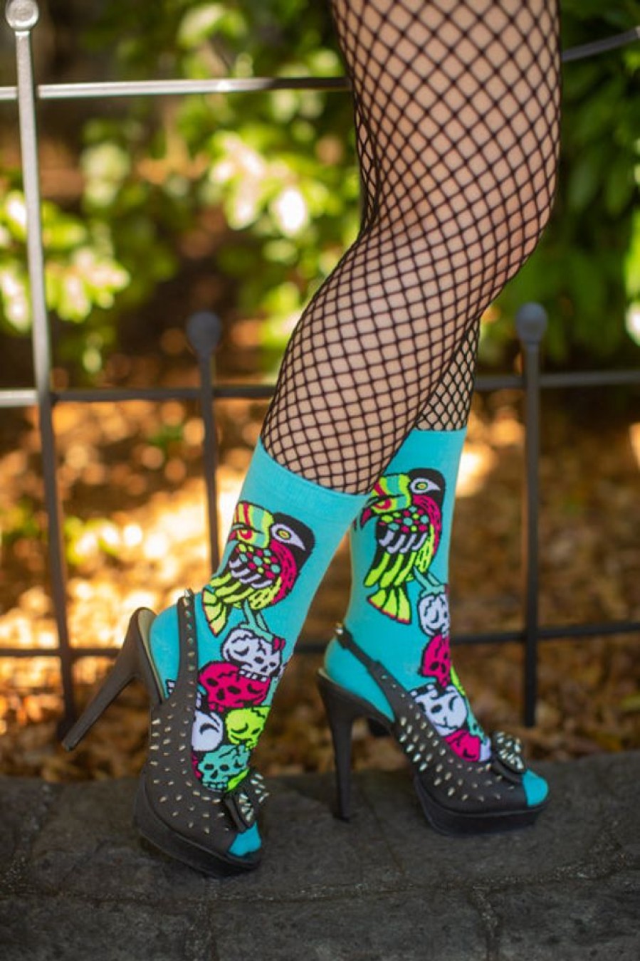 Socks Gumball Poodle Crew Socks | Thomas Fernandez Toucan Of Death Crew