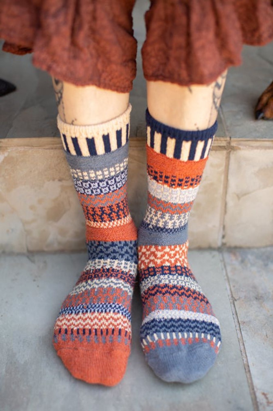 Socks Solmate Crew Socks | Nutmeg Crew