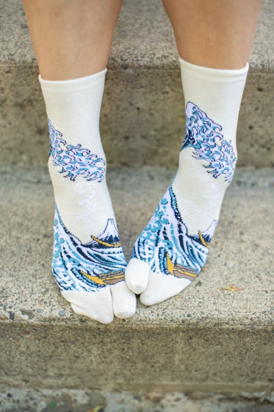 Socks Tabbisocks Tabi Socks | Hokusai Tabi Socks