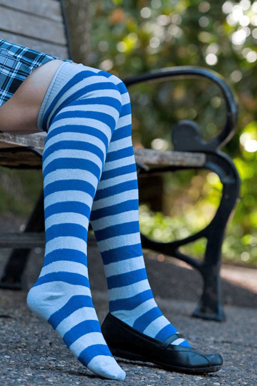 Socks DreaM Stockings Over The Knee | Striped Knees