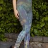 Tights & Leggings M. Rena Sheer To Waist Leggings | High Waisted Psychadelic Tie Dye Sublimation Leggings