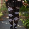 Plus Size Kix'ies Plus Size Thigh Highs | Kimmie Argyle Thigh High With Stay-Up Top