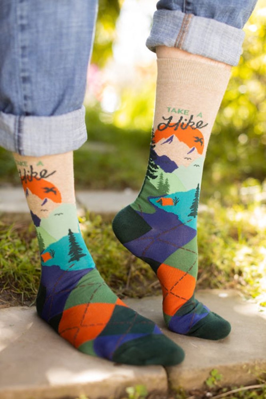 Socks K Bell Crew Socks | Take A Hike Crew