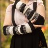 Accessories DreaM Stockings Sleeves | Cookies And Cream Stripes Warmers