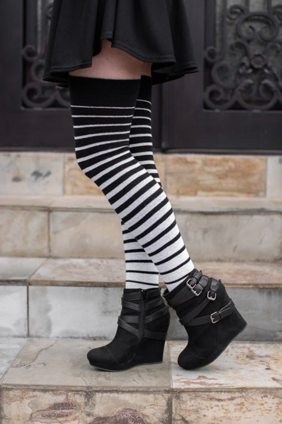 Socks Dreamer Socks Thigh Highs | Extraordinarily Longer Gradient Stripes Tube Socks