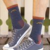 Socks Darn Tough Crew Socks | Mountain Peak Hiker Micro Crew