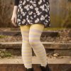 Socks Dreamer Socks Thigh Highs | Extraordinary Gossamer Stripes Thigh High - Clearance Colors