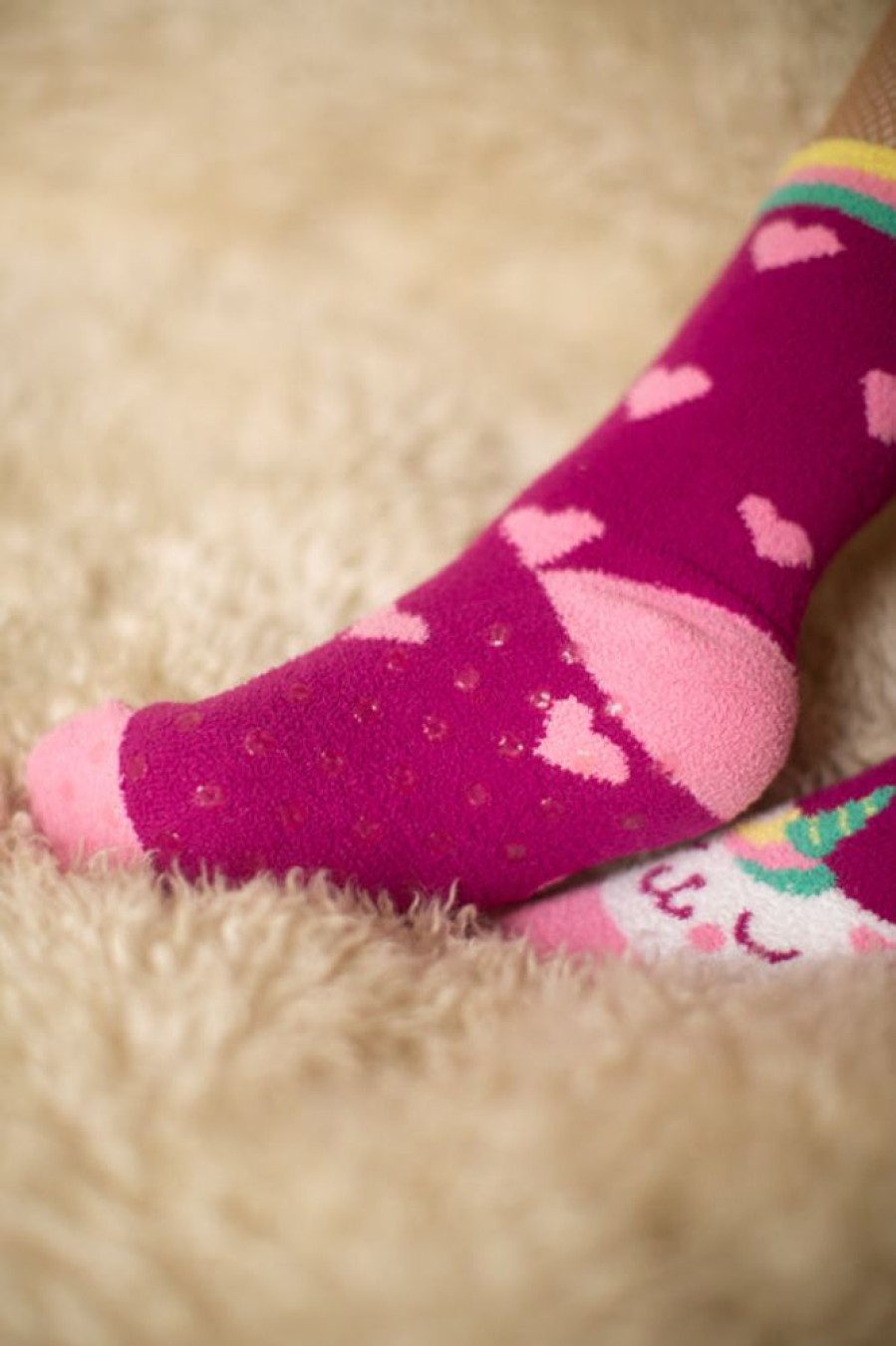 Socks Sock It To Me | Mewnicorn Slipper Socks