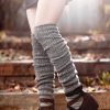 Plus Size Tabbisocks Plus Size Over The Knee | Space Dyed Scrunchy Socks