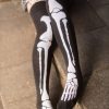 Socks Dreamer Socks Thigh Highs | Skeleton Thigh High