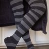 Plus Size Dreamer Socks Plus Size Thigh Highs | Xxl Foot Extraordinarily Longer Striped Thigh High