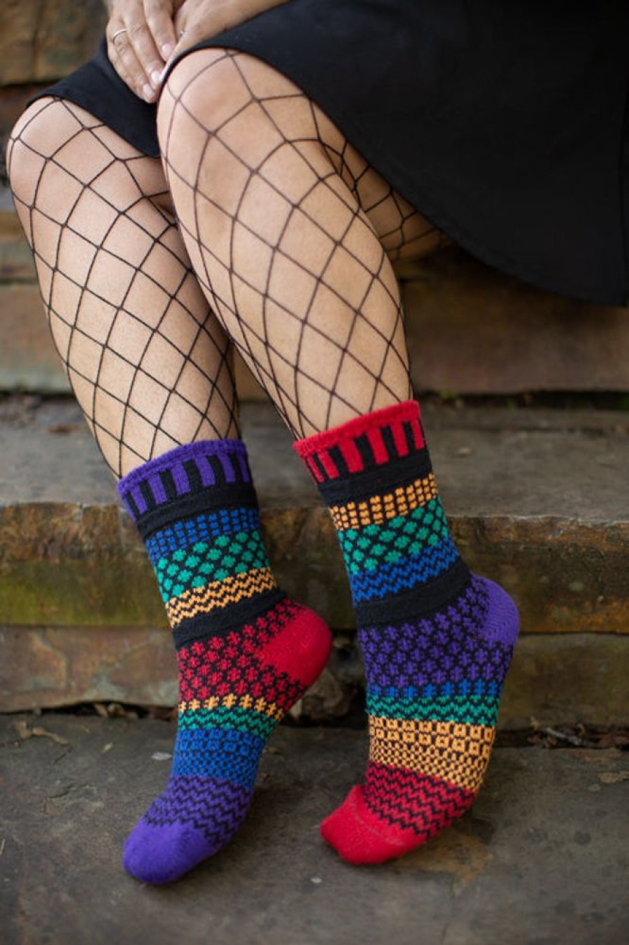 Socks Solmate Crew Socks | Gemstone Crew