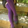 Plus Size Dreamer Socks Plus Size Thigh Highs | Oops! Extraordinary Thigh High Socks - Plum