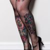 Socks Kix'ies Thigh Highs | Sam Fishnet Thigh High With Stay-Up Top