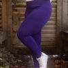 Plus Size Yelete Plus Size Leggings | Plus Size High Waisted Fleece Lined Leggings