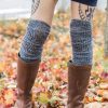 Socks Foot Traffic Over The Knee | Twisted Yarn Ribbed Over The Knee