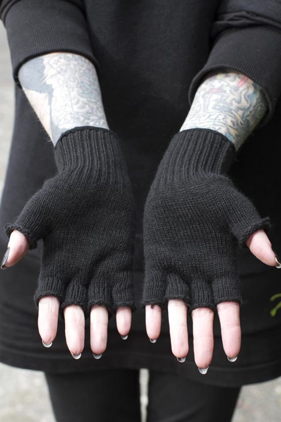 Accessories Sock Dreams Fingerless Gloves | Knit Fingerless Gloves